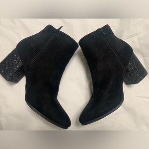 Glitter Block heel boot